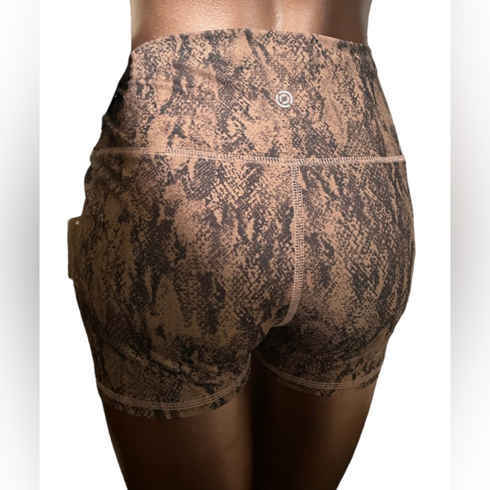 Snakeskin Bike Shorts